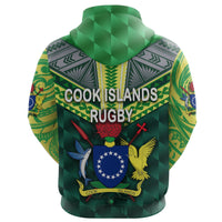 Cook Islands Rugby Zip Hoodie - Polynesian Pride