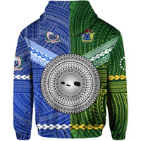 Samoa and Cook Islands Hoodie Together LT8 - Polynesian Pride
