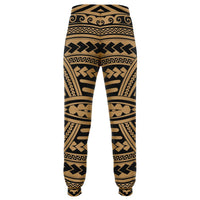 Polynesian Seamless Gold Joggers - Polynesian Pride