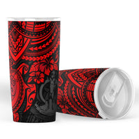 Vanuatu Polynesian Tumbler - Red - Polynesian Turtle - Polynesian Pride