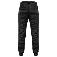 Polynesian Seamless Gray Joggers - Polynesian Pride