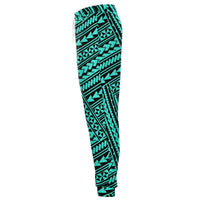 Polynesian Nation Turquoise Joggers - Polynesian Pride