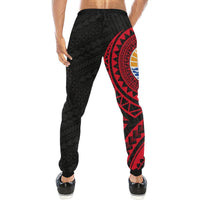 Tahiti Rising Sweatpants (Red) A6 - Polynesian Pride