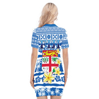 Fiji Polynesian Polo Dress Fijian Tapa Pattern LT13 - Polynesian Pride