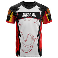 Papua New Guinea T Shirt Angoram PNG Coat Of Arms Unisex Red Black - Polynesian Pride