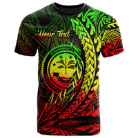 Federated States of Micronesia T Shirt Reggae Custom Wings Style Unisex Black - Polynesian Pride