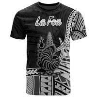 New Caledonia Islands T Shirt La Foa Seal Of New Caledonia Islands Polynesian Patterns Unisex Black - Polynesian Pride