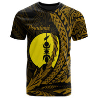 New Caledonia T Shirt Poindimie Wings Style Unisex Black - Polynesian Pride