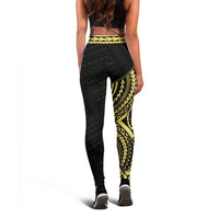 Guam Polynesian 3rd Leggings (Gold) A6 - Polynesian Pride