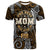 Fiji T Shirt The Best Mom Was Born In Unisex Brown - Polynesian Pride