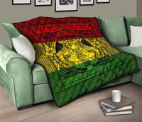 Hawaii Polynesian Pele Mauna Kea Premium Quilt - Polynesian Pride