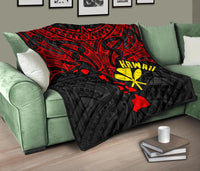 Polynesian Hawaii Premium Quilt - Polynesian Whale Tail - Polynesian Pride