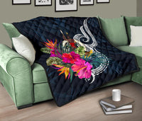 Vanuatu Polynesian Premium Quilt - Tropical Flower - Polynesian Pride