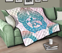 Hawaii Premium Quilt Polynesian Turtle Hawaiian Premium Quilt - TTHS Style - Polynesian Pride