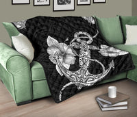 Polynesian Anchor Premium Quilt - Polynesian Pride