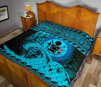 Cook Island Quilt Wave Navy Design - Polynesian Pride