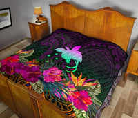 Papua New Guinea Premium Quilt - Summer Hibiscus - Polynesian Pride