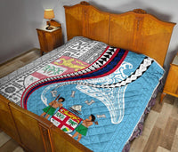 Fiji Premium Quilt Kanaloa Tatau Gen FJ - Polynesian Pride