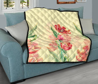 Beautiful Flower Premium Quilt - Polynesian Pride