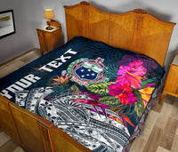 Samoa Custom Personalised Premium Quilt - Summer Vibes - Polynesian Pride
