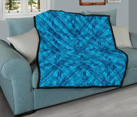 Polynesian Premium Quilt Blue - Polynesian Pride