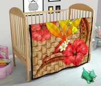 Hawaii Lauhala Kanaka Polynesian Premium Quilt - Polynesian Pride