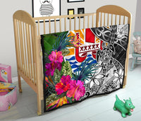 Tahiti Premium Quilt - Turtle Plumeria Banana Leaf - Polynesian Pride