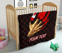 Tonga Personalised Premium Quilt - Tonga In Me (Red) - Polynesian Pride