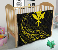 Kanaka Premium Quilt - Yellow - Frida Style - Polynesian Pride