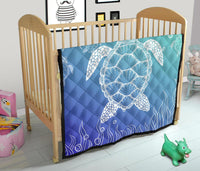 Turtle Blur Background Premium Quilt - Polynesian Pride