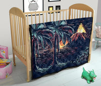 Night On The Land Premium Quilt - Polynesian Pride