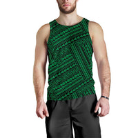 Polynesian Nation Green Hawaii Men's Tank Top Green - Polynesian Pride