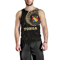 Tonga Polynesian Tattoo Style Tank Top A7 - Polynesian Pride