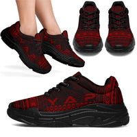 Yap Chunky Sneakers - Polynesian Chief Red Version - Polynesian Pride
