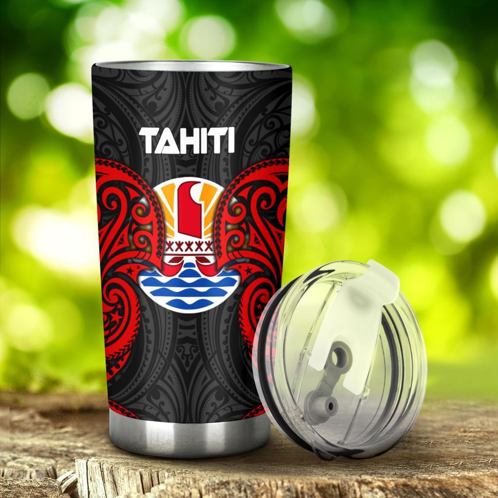 Tahiti Polynesian Tumbler - Tahiti Spirit Red - Polynesian Pride