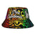 New Caledonia Bucket Hat - Rainbow Polynesian Pattern - Polynesian Pride