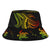Polynesian Bucket Hat - Reggae Turtle Unisex Universal Fit Reggae - Polynesian Pride