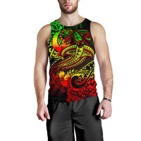 Pohnpei Men's Tank Top - Reggae Shark Polynesian Tattoo - Polynesian Pride