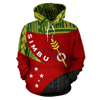 Simbu Papua New Guinea Polynesian Hoodie Simbu Papua New Guinea Coat of Arms Endless 02 - Polynesian Pride