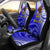 American Samoa Polynesian Custom Personalised Personalized Car Seat Covers - Bald Eagle (Blue) Universal Fit Blue - Polynesian Pride