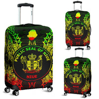 Niue Polynesian Luggage Covers Map Reggae Reggae - Polynesian Pride