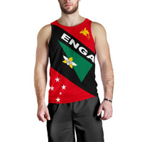 Papua New Guinea Men's Tank Top - Enga Province - Polynesian Pride