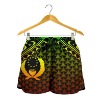 Polynesian Pohnpei Women's Shorts - Reggae Vintage Polynesian Patterns - Polynesian Pride