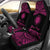 Northern Mariana Islands Polynesian Custom Personalised Car Seat Covers - Pride Pink Version Universal Fit Pink - Polynesian Pride