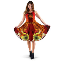 Samoa Women's Dress - Tribal Tuna Fish - Polynesian Pride