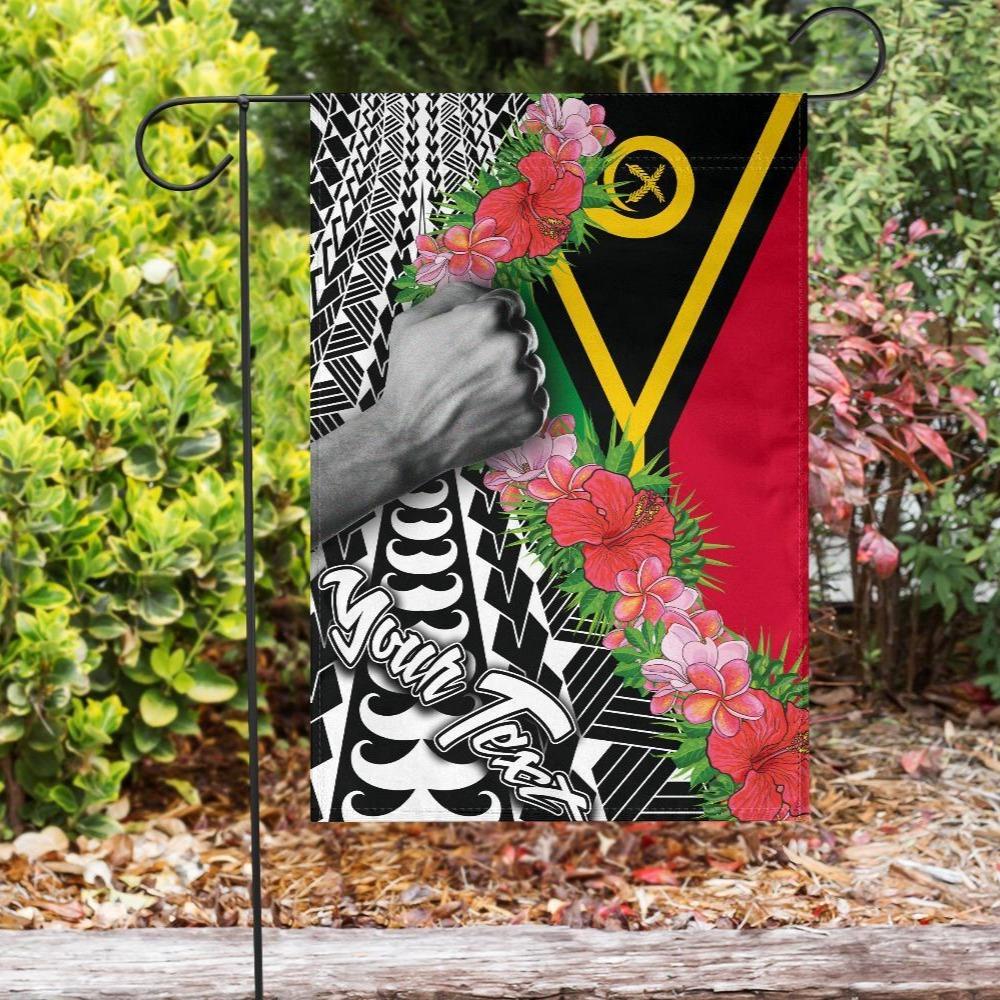 Vanuatu Flag - Custom Personalised Curve Style - Polynesian Pride