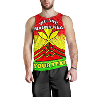 Mauna Kea Custom Personalised Men's Tank Top - Protect Mauna Kea - Polynesian Pride