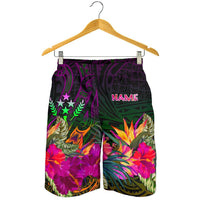 Kosrae Personalised Men's Shorts - Summer Hibiscus - Polynesian Pride
