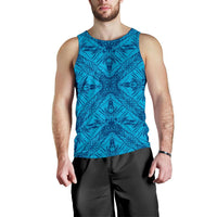Polynesian Men's Tank Top Blue - Polynesian Pride