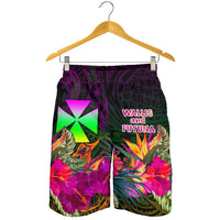 Wallis and Futuna Men's Shorts - Summer Hibiscus - Polynesian Pride